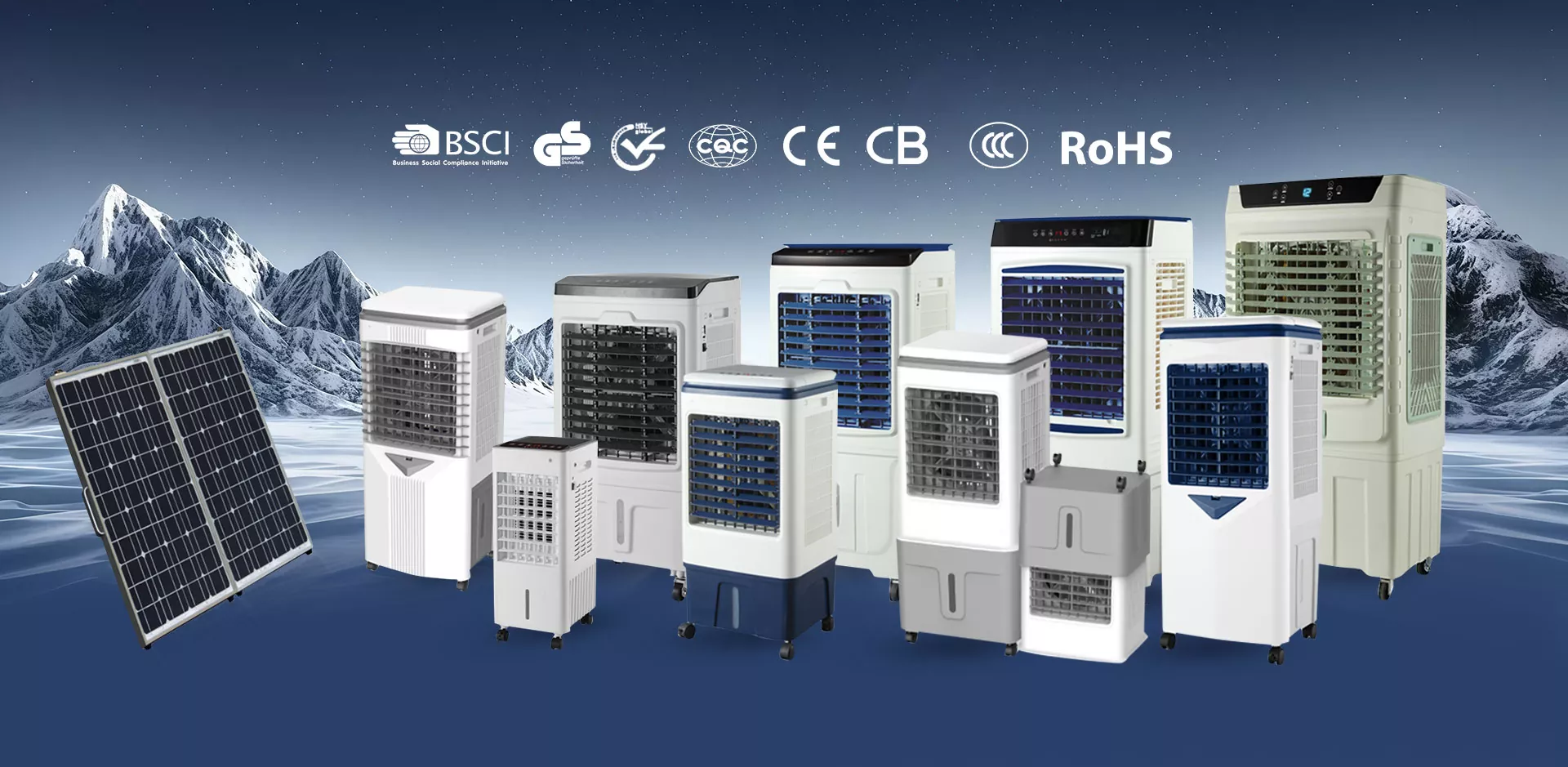 CE-certificeret Air Cooler Factory i Kina