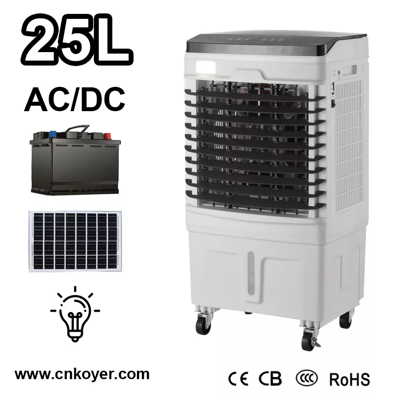 Hvorfor skal du vælge en husholdnings genopladelig luftkølerventilator?