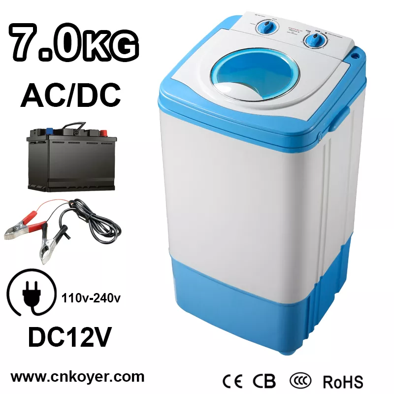 DC 12V Single Tub Vaskemaskine